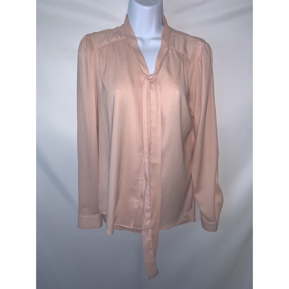 Ann Taylor Pink/Peach  Blouse Size S